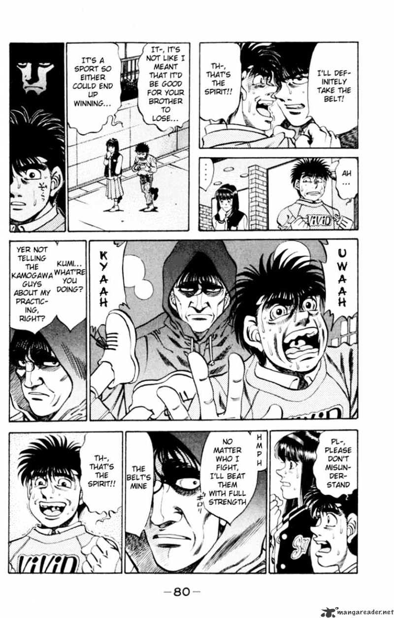 Hajime no Ippo: Fighting Spirit, Chapter 272 image 18